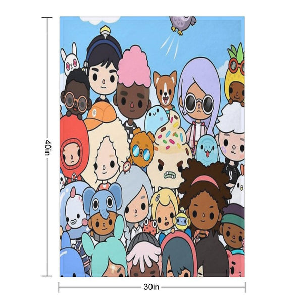 Toca Boca Sustainable Throw Blanket