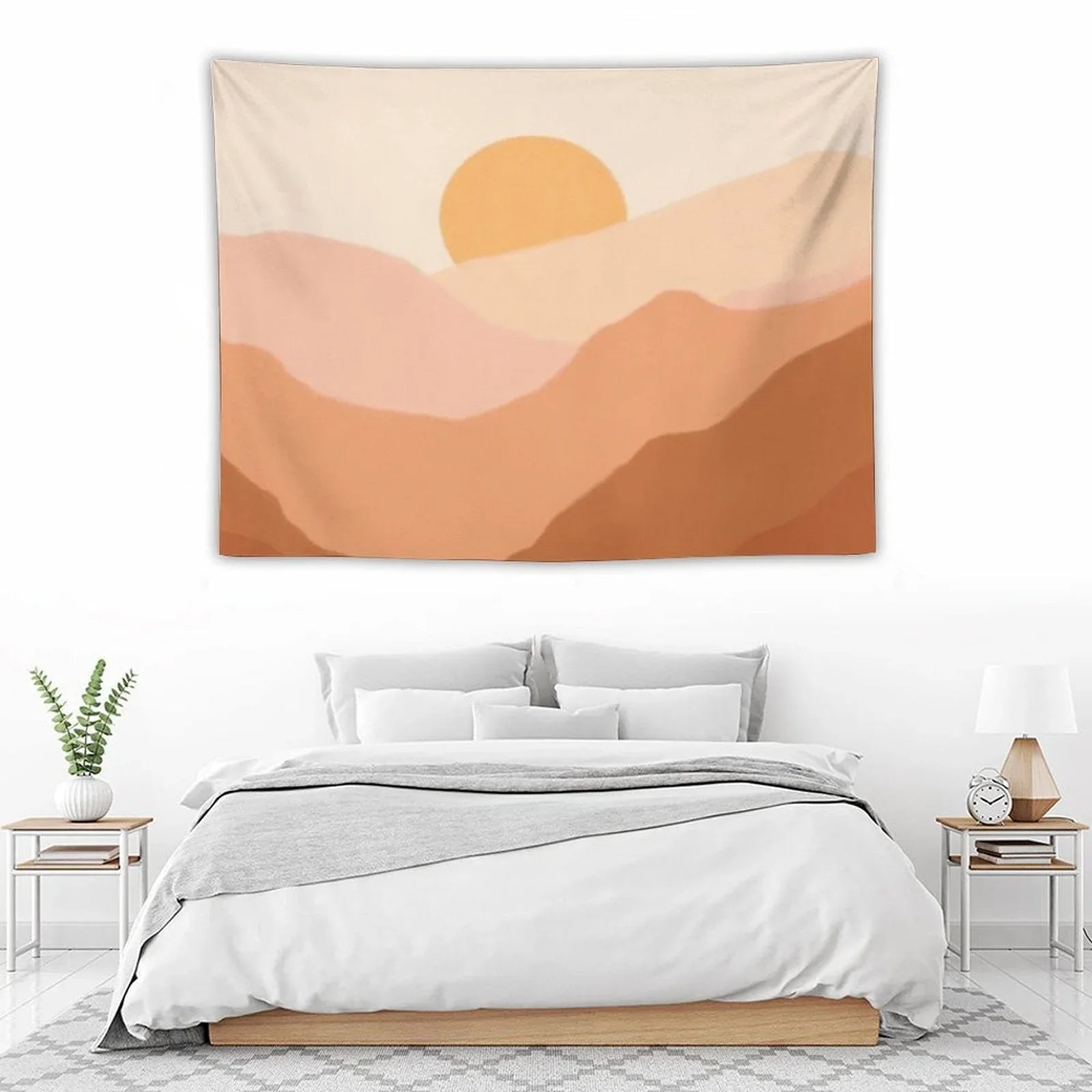 Warm Sunset Tapestry