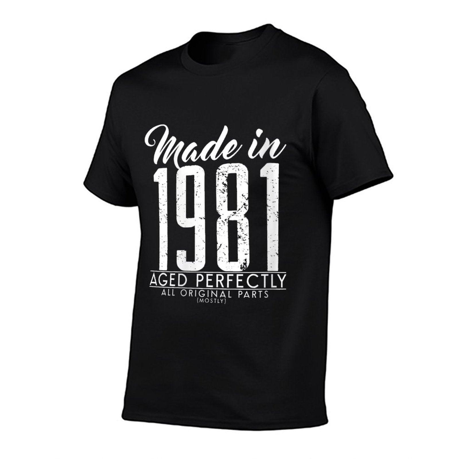 Womens 40th Birthday Made in 1981 40 Years Old  Affordable Price T-Shirt