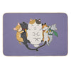 Sleepy Cats Bath Mat