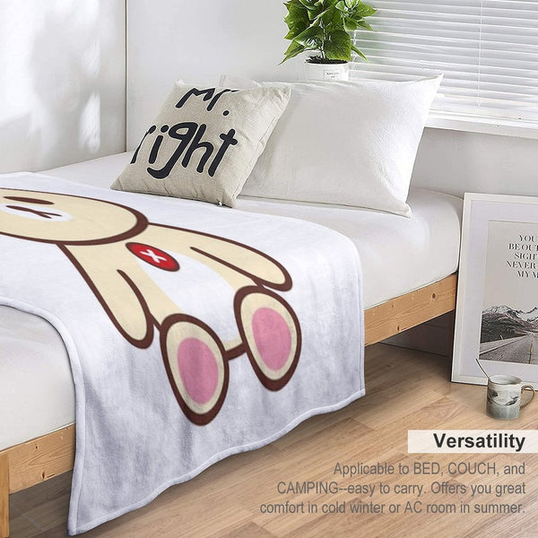 Rilakkuma Korilakkuma__ Quick-dry Throw Blanket