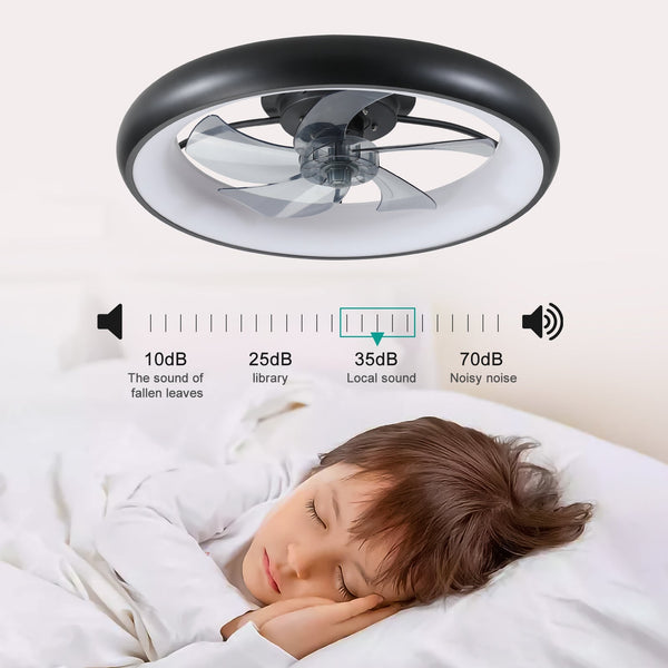Ceiling Fan with Lights Dimmable LED Vtng Furniture