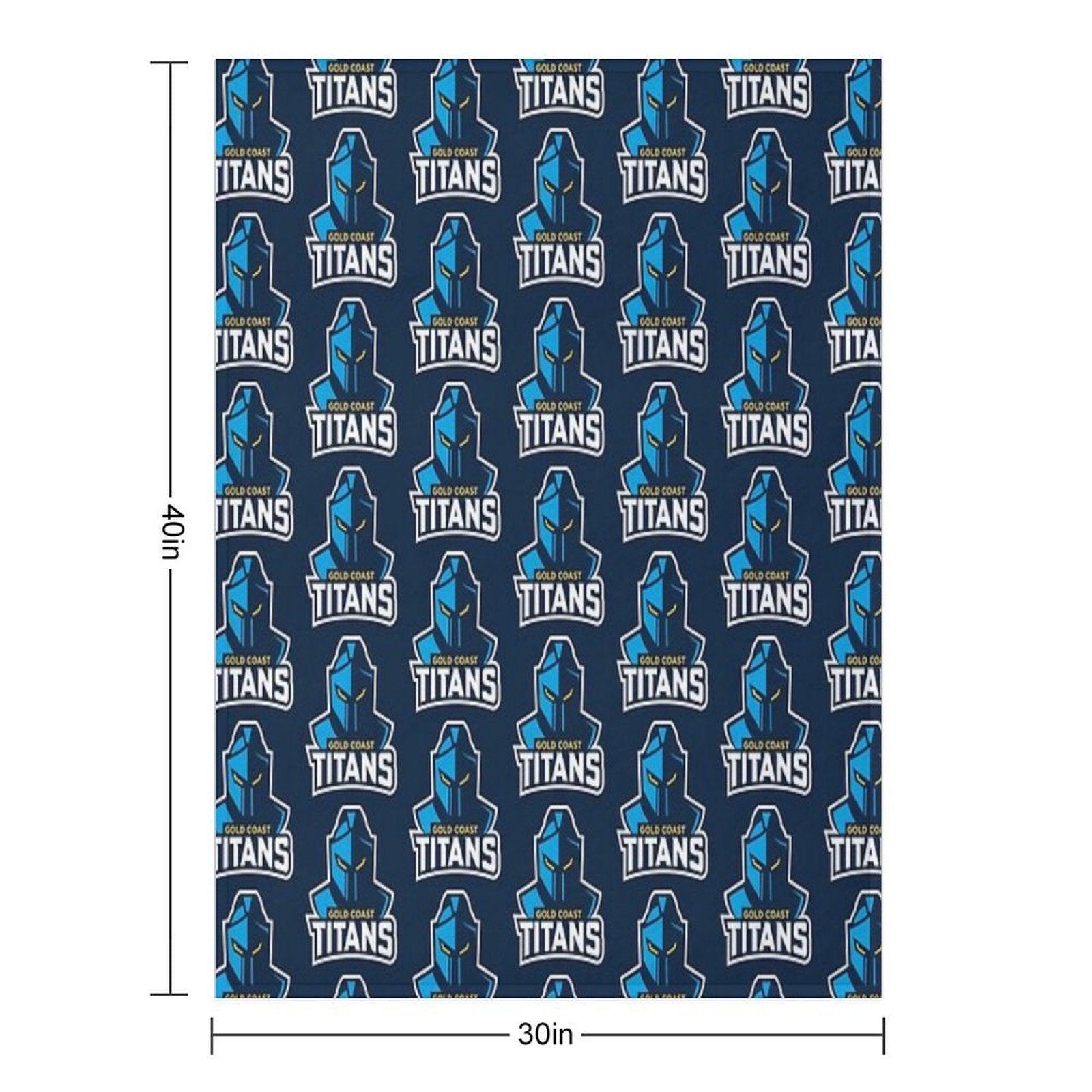 Gold Coast Titans Throw Blanket