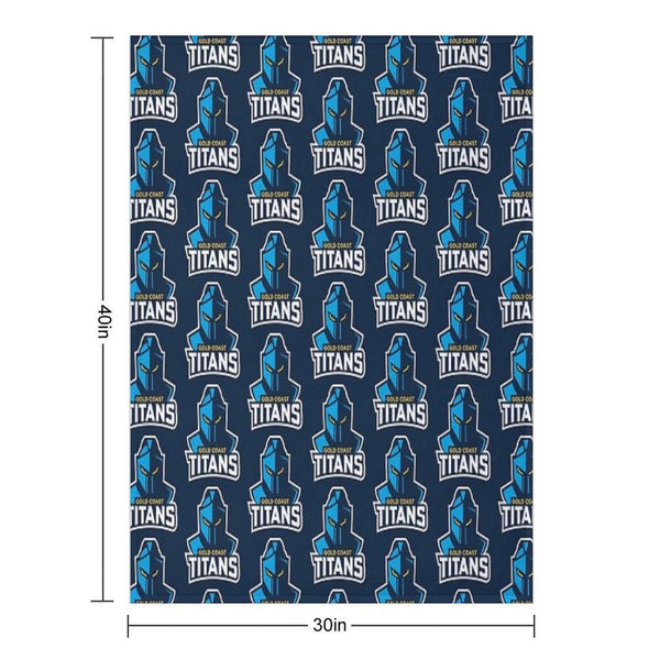 Gold Coast Titans Throw Blanket
