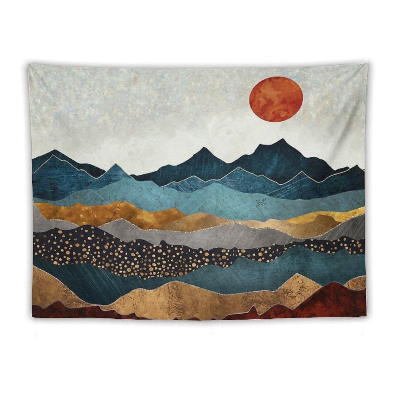 Amber Dusk Tapestry