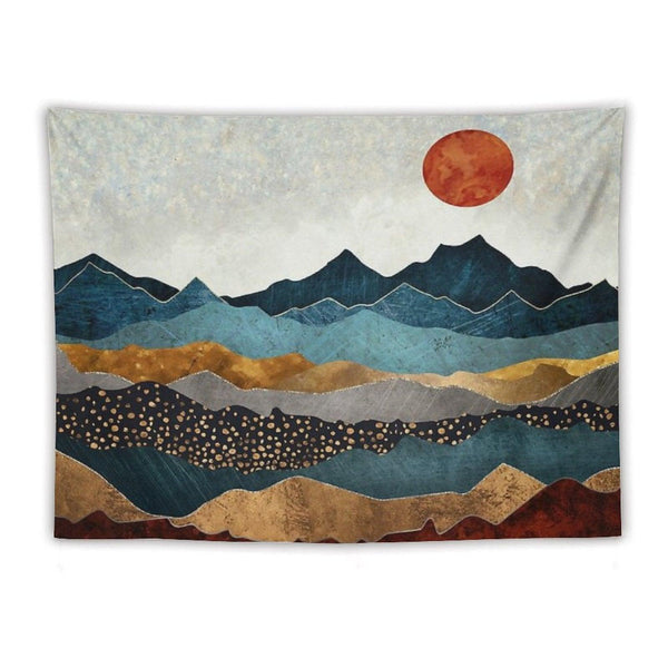 Amber Dusk Tapestry