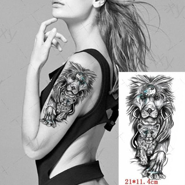 3D Butterfly Waterproof Temporary Tattoo Sticker Snake Flowers Elegant Small Popular Tattoo For Womens Mens