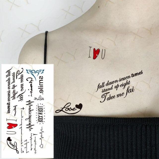 3D Butterfly Waterproof Temporary Tattoo Sticker Snake Flowers Elegant Small Popular Tattoo For Womens Mens