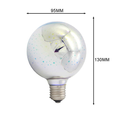 3D Colorful RGB LED Vintage Retro Lamp Bulb Cafe Bar Industrial Decor Edison Light Bulb Firework Edison lamp Christmas Day Decoration
