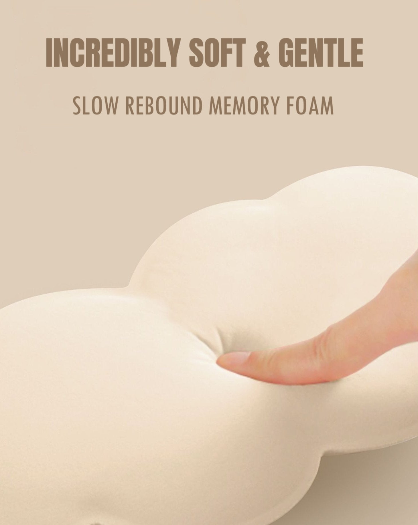 3D Contoured Puffy Cute Could Sleep Eye Mask - Ultra Lightproof and Comfortable