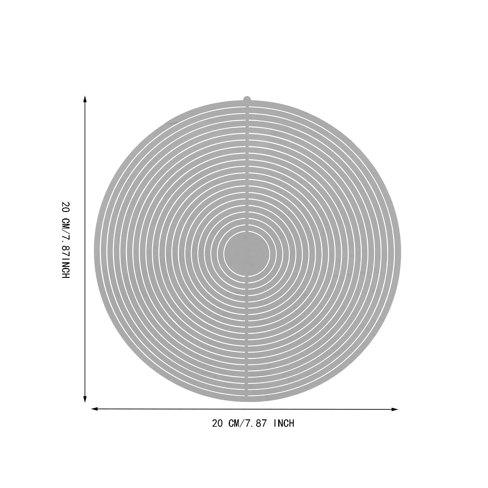 3D Drop-shaped Rotating Wind Spinner Outdoor Metal Sculptures Flowing Stainless Steel Wind Chimes Flowing-Light Effect Design Home Garden Decoration Outdoor Hanging Decor Gift Wind Spinners Mirrored Patio Wind Chime Yard Decor