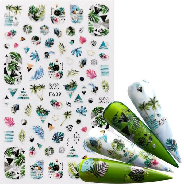 3D Nail Slider Black Russia Letter Sticker Decals Flamingo Design Adhesive Manicure Tips Nail Art Decorations Accessories Sliders Manicure Decoration 3D Nail Supplies Holographic Decals Transfer Sliders Nail Design Manicures Nail Self-Adhesive Sticker