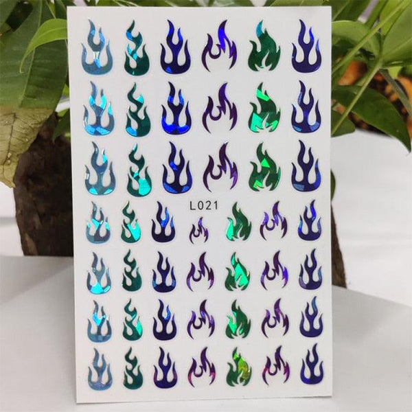 3D Nail Sticker Waterproof Shining Decals Stickers for Nails Cute Beautiful Love Heart Nail Art Decoration Aurora Silver Design Nail Art Stickers Decals Nail Art Supplies Valentines Day 3D Self-Adhesive Nail Decorations Manicuring Nail Art Manicure