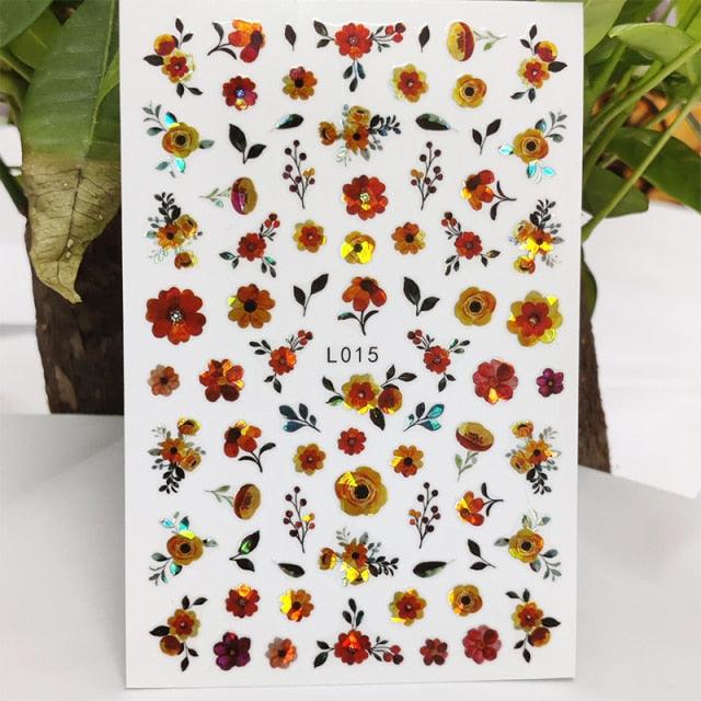 3D Nail Sticker Waterproof Shining Decals Stickers for Nails Cute Beautiful Love Heart Nail Art Decoration Aurora Silver Design Nail Art Stickers Decals Nail Art Supplies Valentines Day 3D Self-Adhesive Nail Decorations Manicuring Nail Art Manicure