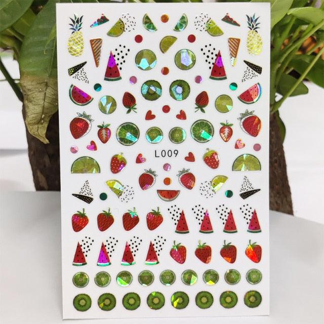 3D Nail Sticker Waterproof Shining Decals Stickers for Nails Cute Beautiful Love Heart Nail Art Decoration Aurora Silver Design Nail Art Stickers Decals Nail Art Supplies Valentines Day 3D Self-Adhesive Nail Decorations Manicuring Nail Art Manicure