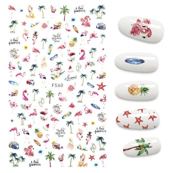 3D Nail Stickers Leaves Butterfly Panda Love Heart Design Stickers For Nails Manicure Foil Nail Art Decor  Girls Manicure Decoration Nail Art Supplies 3D Self-Adhesive Nail Decals Designer Nail Stickers for Acrylic Nails