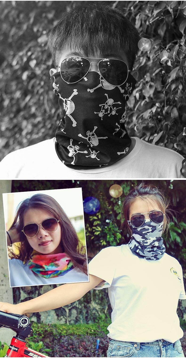 3D Printed Mini Pattern Headscarf Fashion Women Summer Neck Gaiter Cute Cartoon Animal Tubular Hijab Scarf Face Seamless Bandana  Printed Oil Painting Art Neck Scarf Women Soft Face Bandana Sunflower Night Hijab Scarf Face Mask