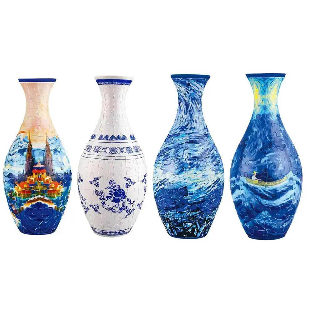 Patterned Puzzle Vase Set