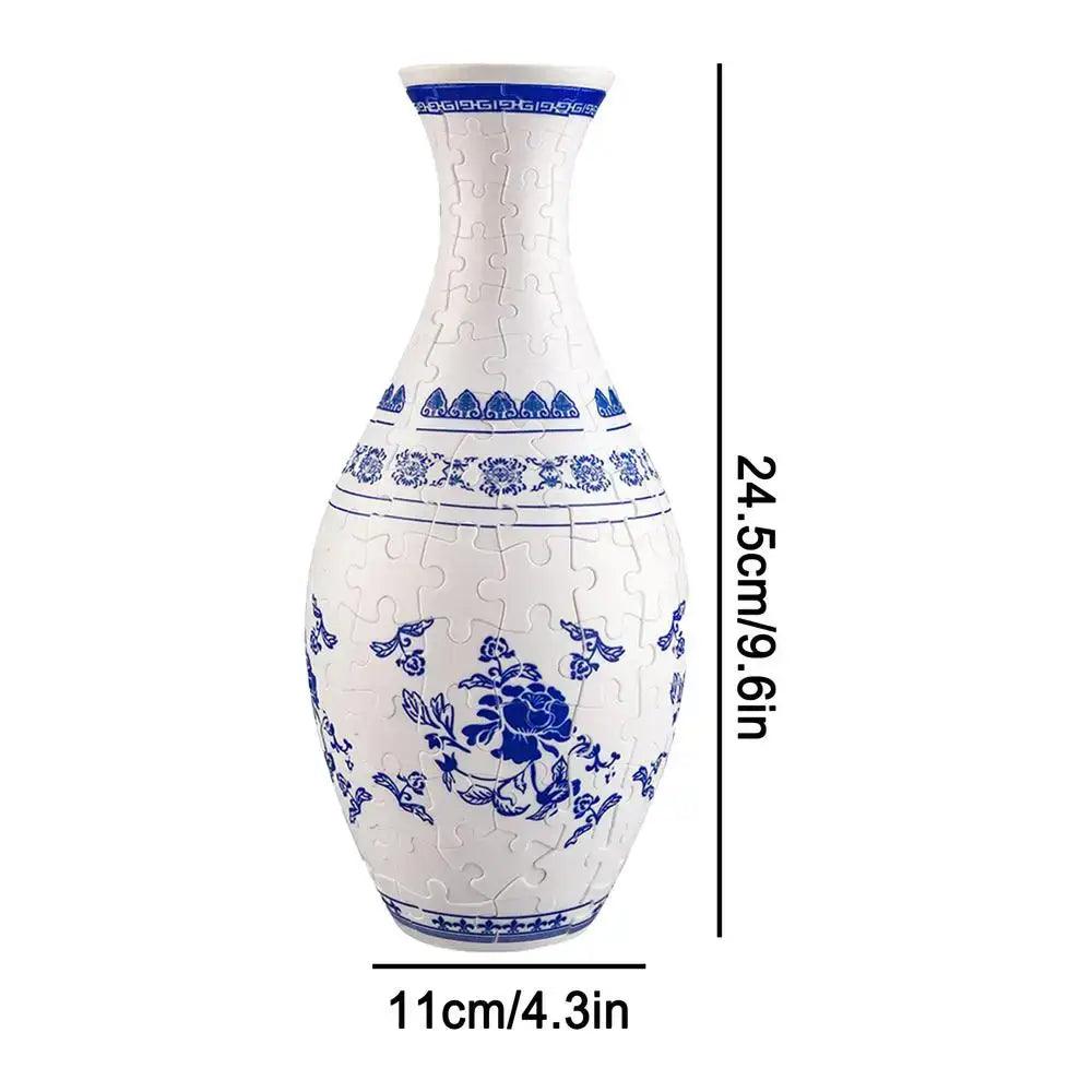 Patterned Puzzle Vase Set
