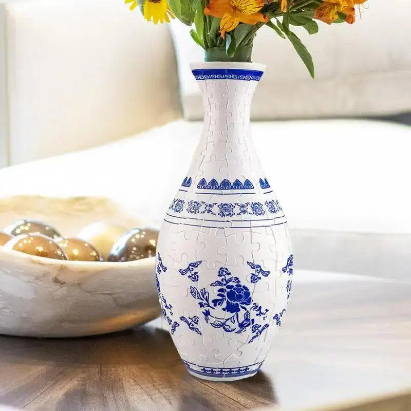 Patterned Puzzle Vase Set