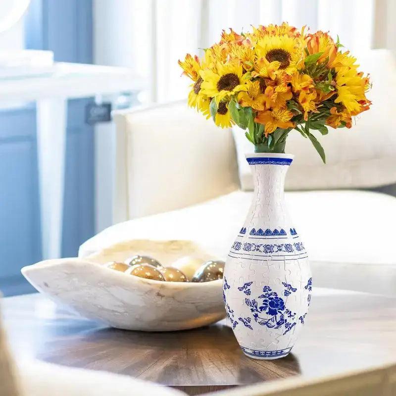 Patterned Puzzle Vase Set