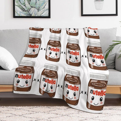Nutella Cutie Throw Blanket