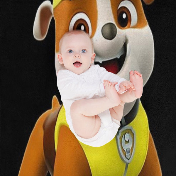 Rubble Paw Patrol Dog Classic All-season Throw Blanket