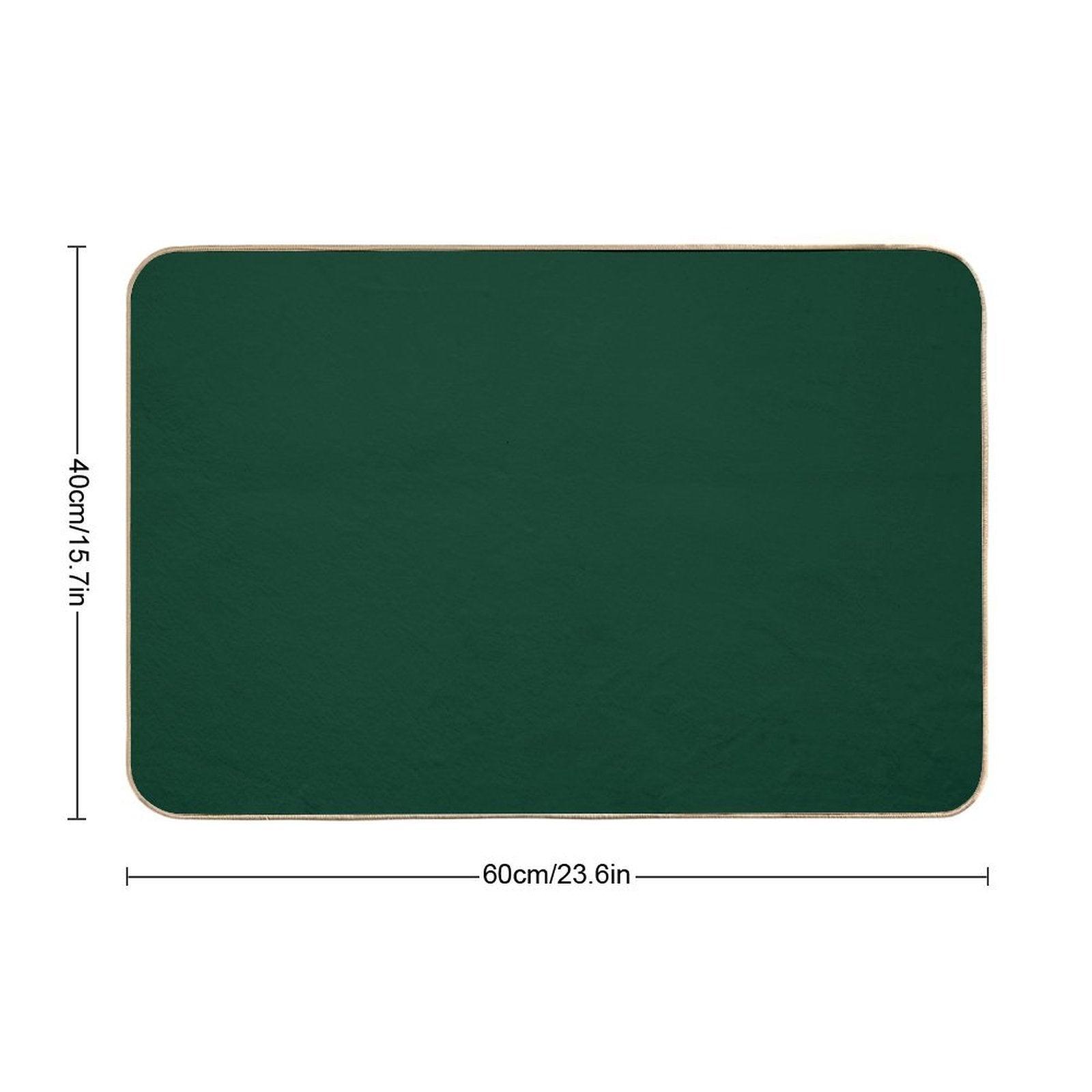 Ultra Deep Emerald Green - Lowest Price On Site Bath Mat