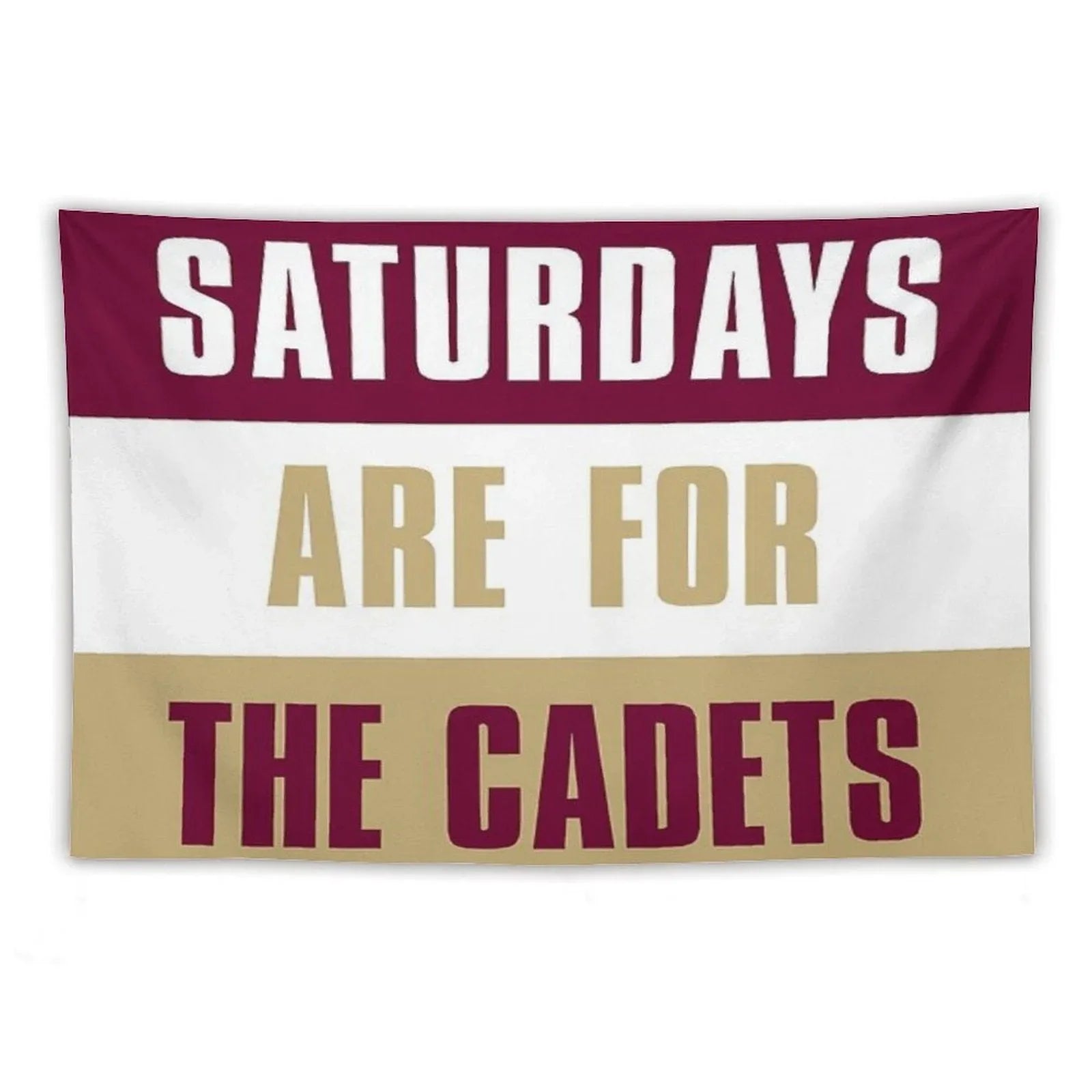 Saturdays Are for The Cadets, Norwich University  – The Military College of Vermont Tapestry
