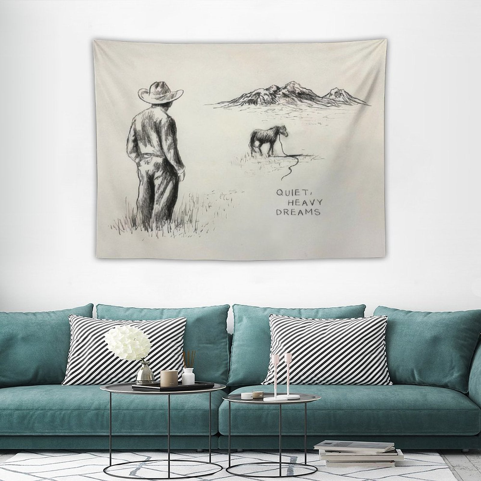 Zach Singer Bryan - Quiet, Heavy Dreams Tapestry BionZax