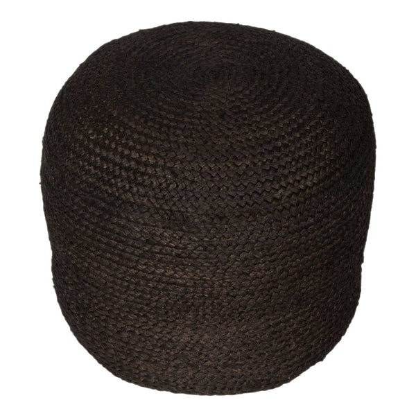 Lillian Ottoman Black