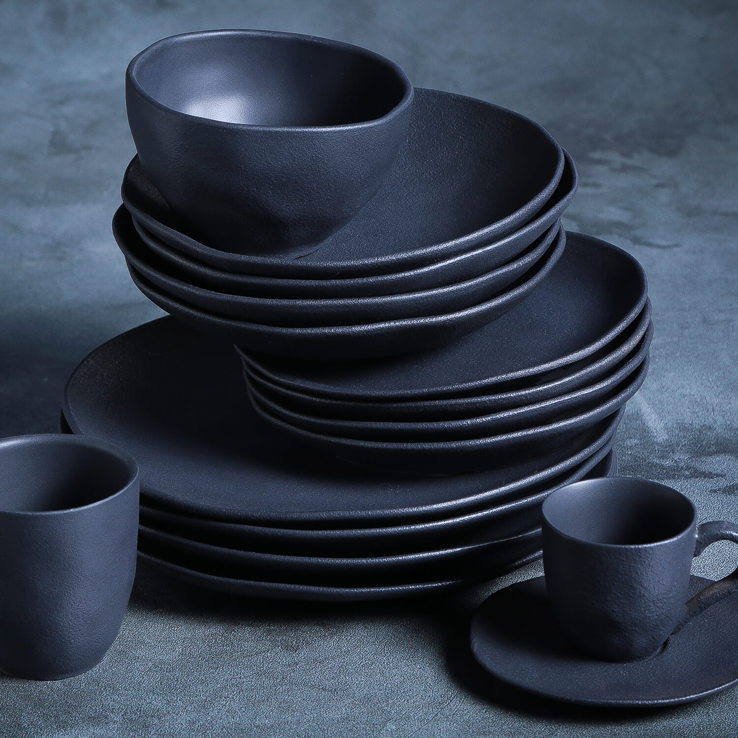 Coffee Cup & Saucer Set of 6