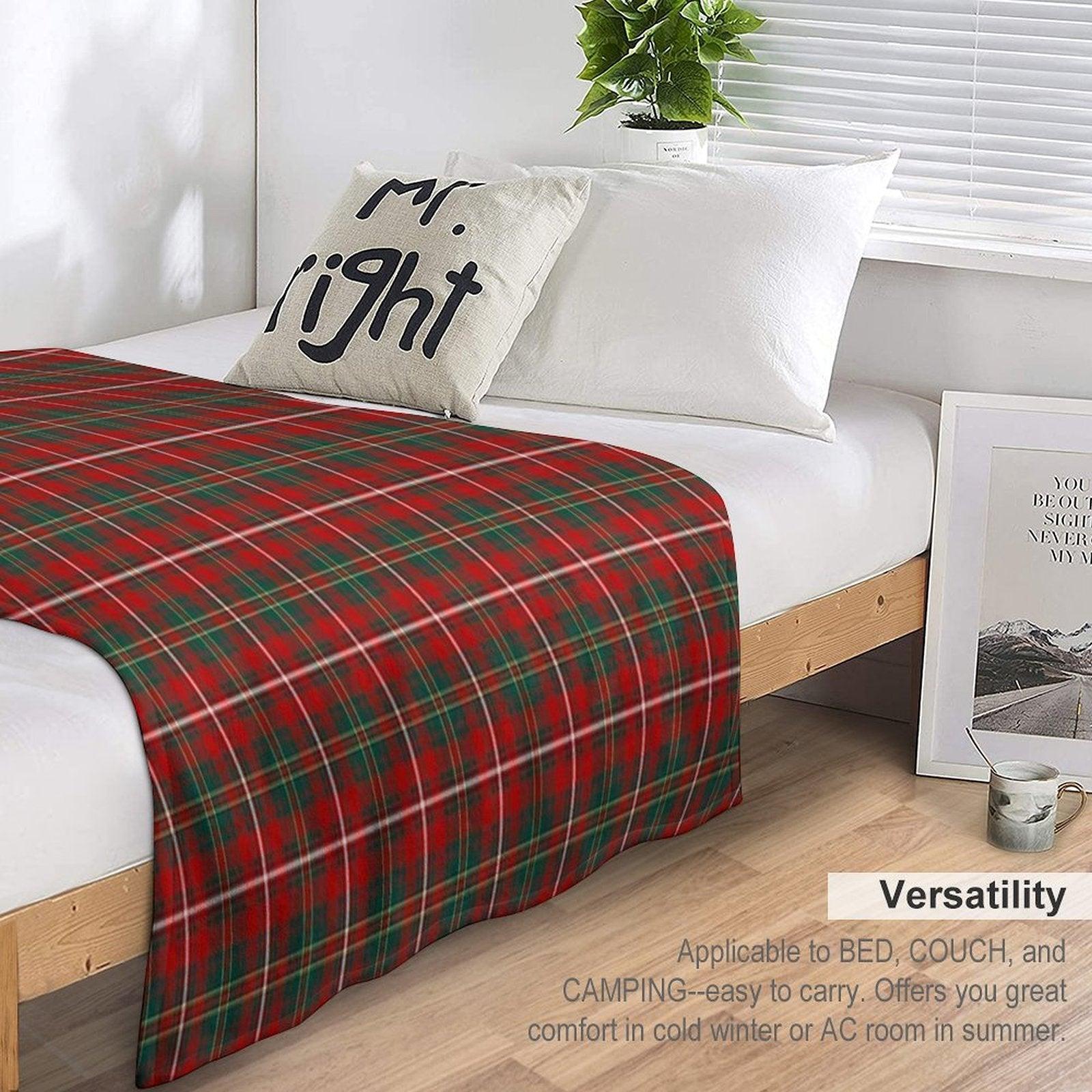 Clan Hay Tartan Throw Blanket