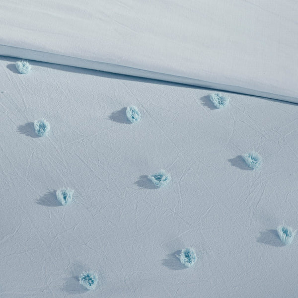 Brooklyn Cotton Jacquard Comforter Set with Euro Shams and Throw Pillows - Gifts for You 'n Me