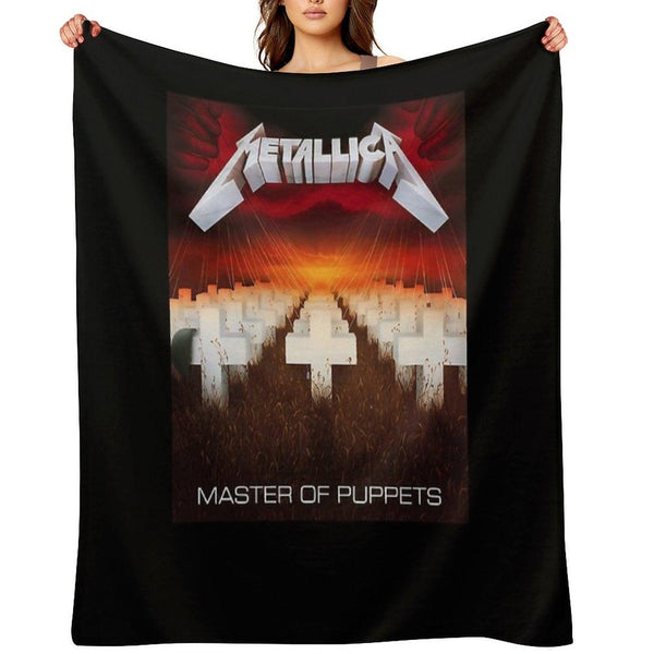 Master Of Puppets (Hq) Classic Throw Blanket