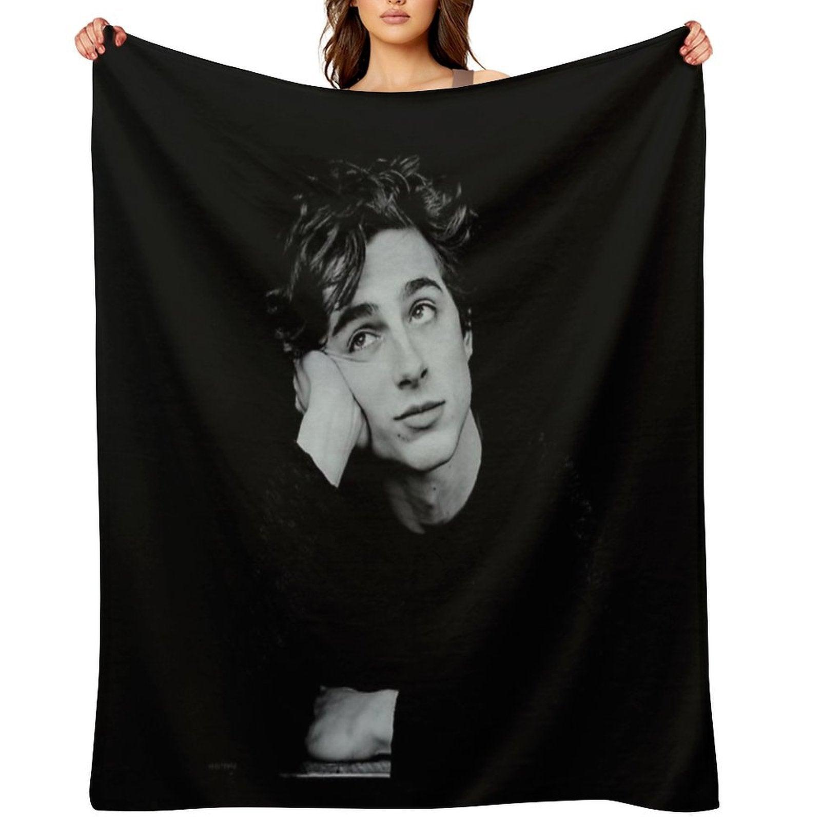 Timothee Chalamet Design Throw Blanket