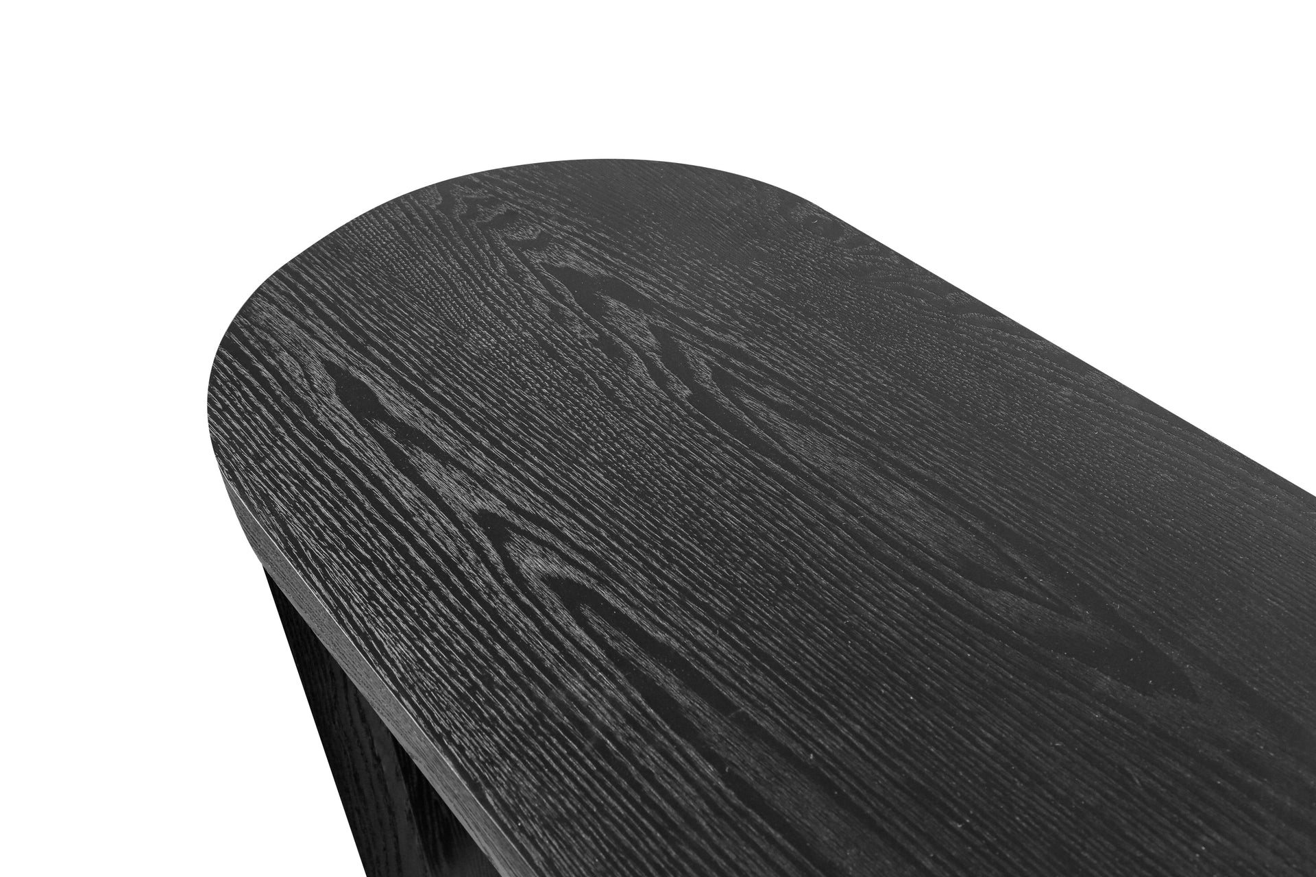 60'' Thick Top Entryway Table, Curved Legs, Support The Installation Of Inward-facing Or Outward-facing for Sofas, Entryway (Black) Vtng Furniture