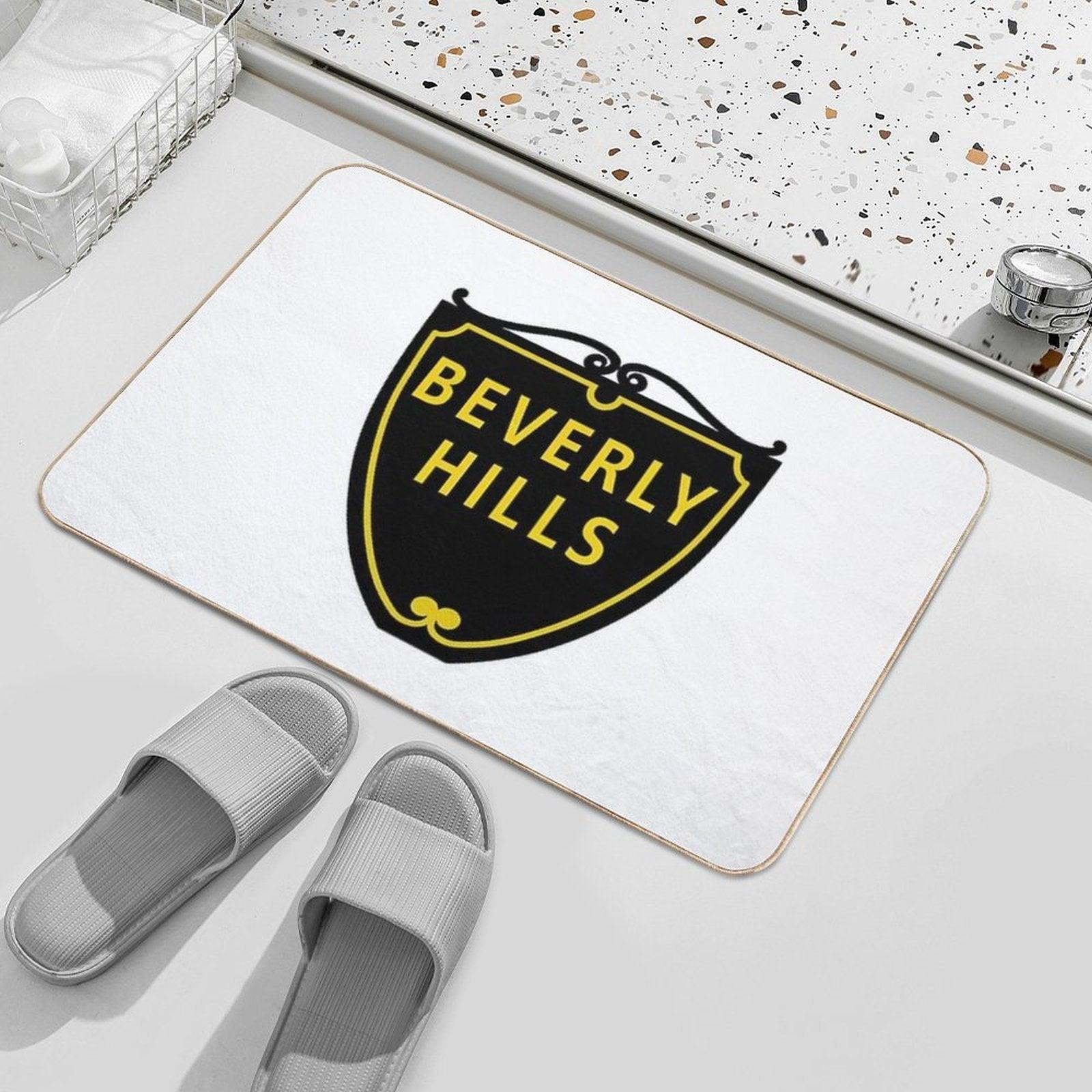 Beverly Hills Street Sign Bath Mat