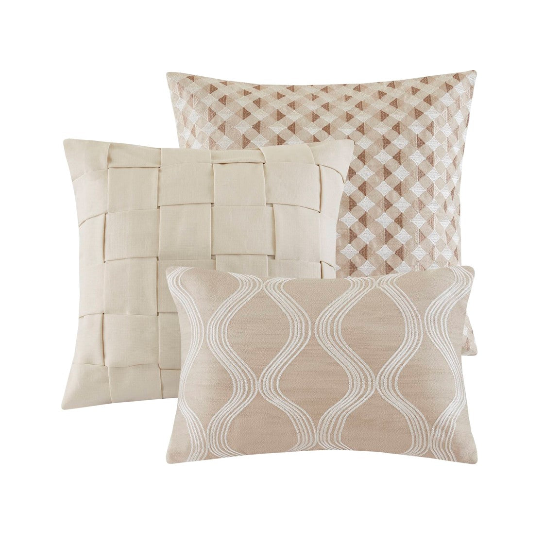 Shades of Serenity Jacquard Comforter Set by Madison Park Signature