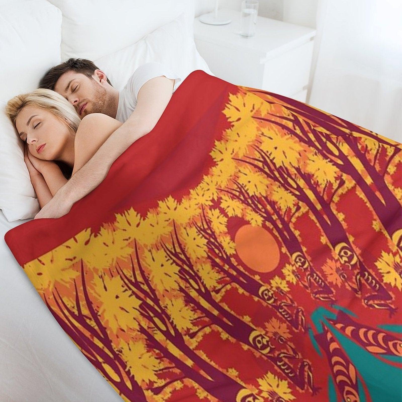 IT̸EL̵OṈSET Throw Blanket
