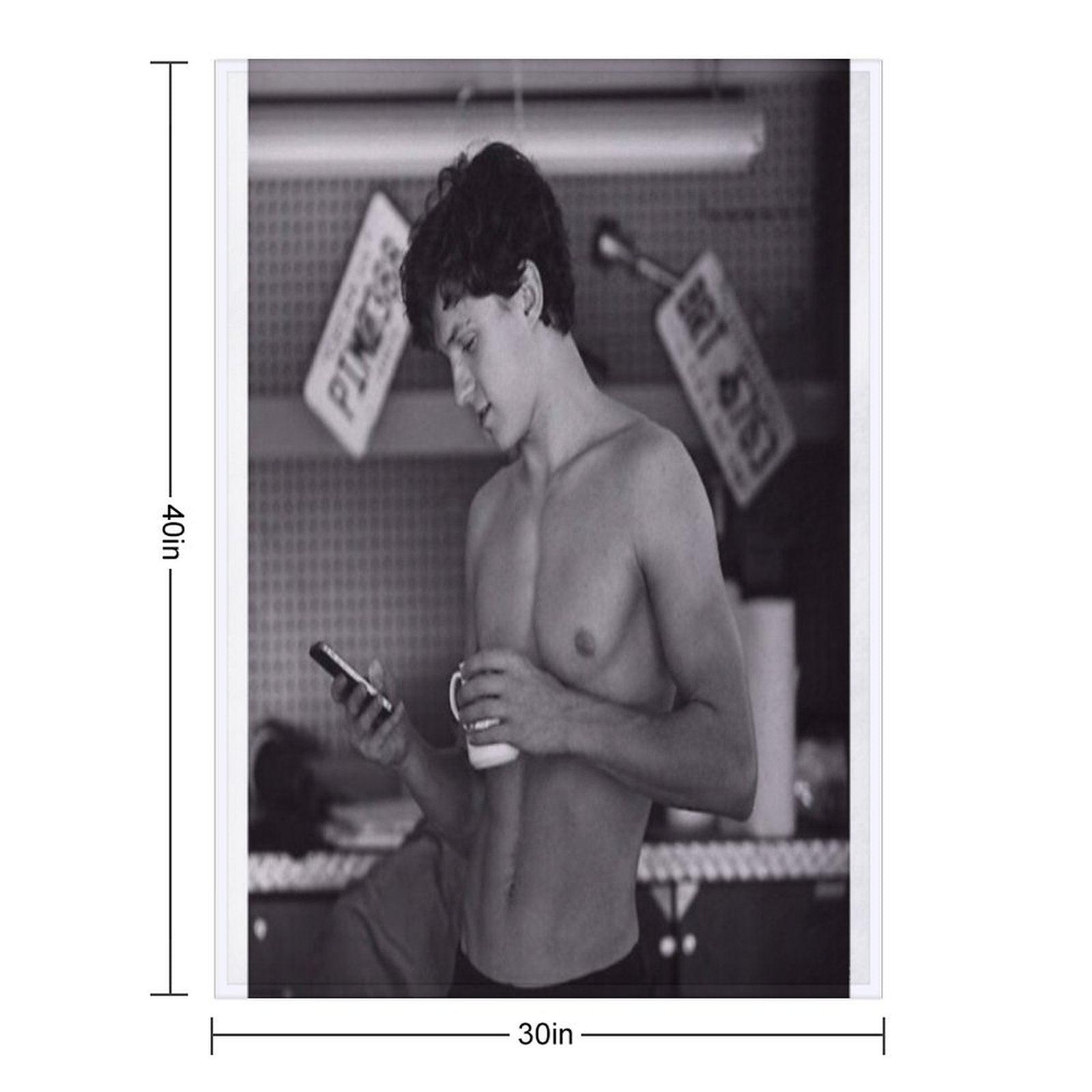 Tom Holland Throw Blanket