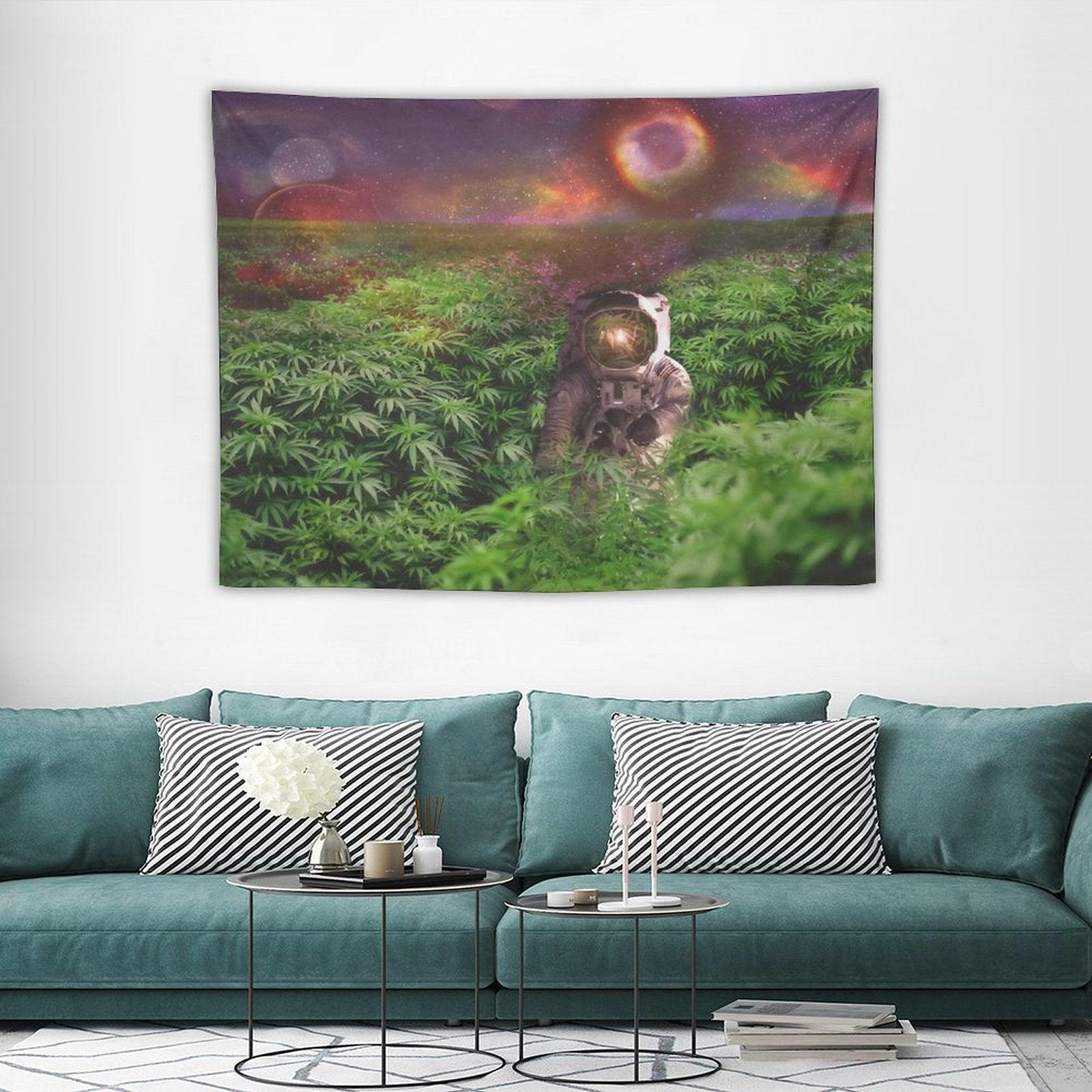 Astronaut in Planet Tapestry