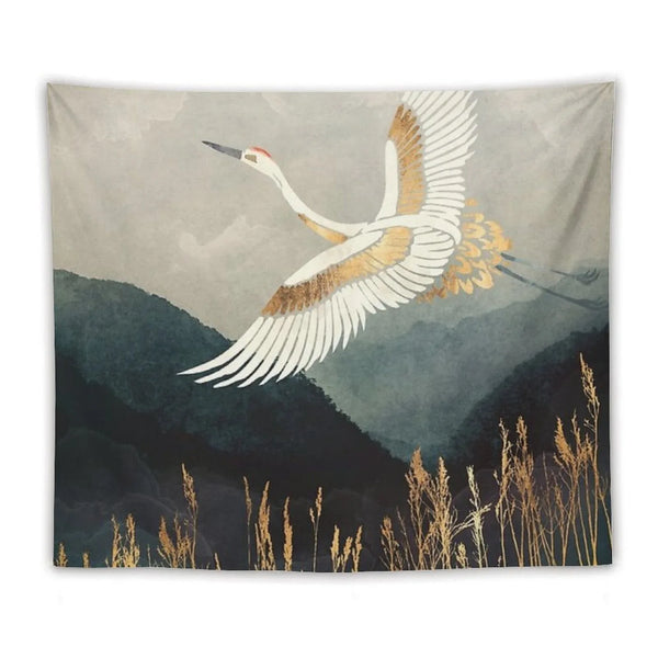 Elegant Flight Tapestry