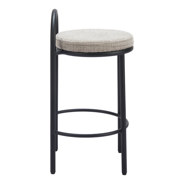 Sisal Counter Stool (Set of 2) Beige Tweed