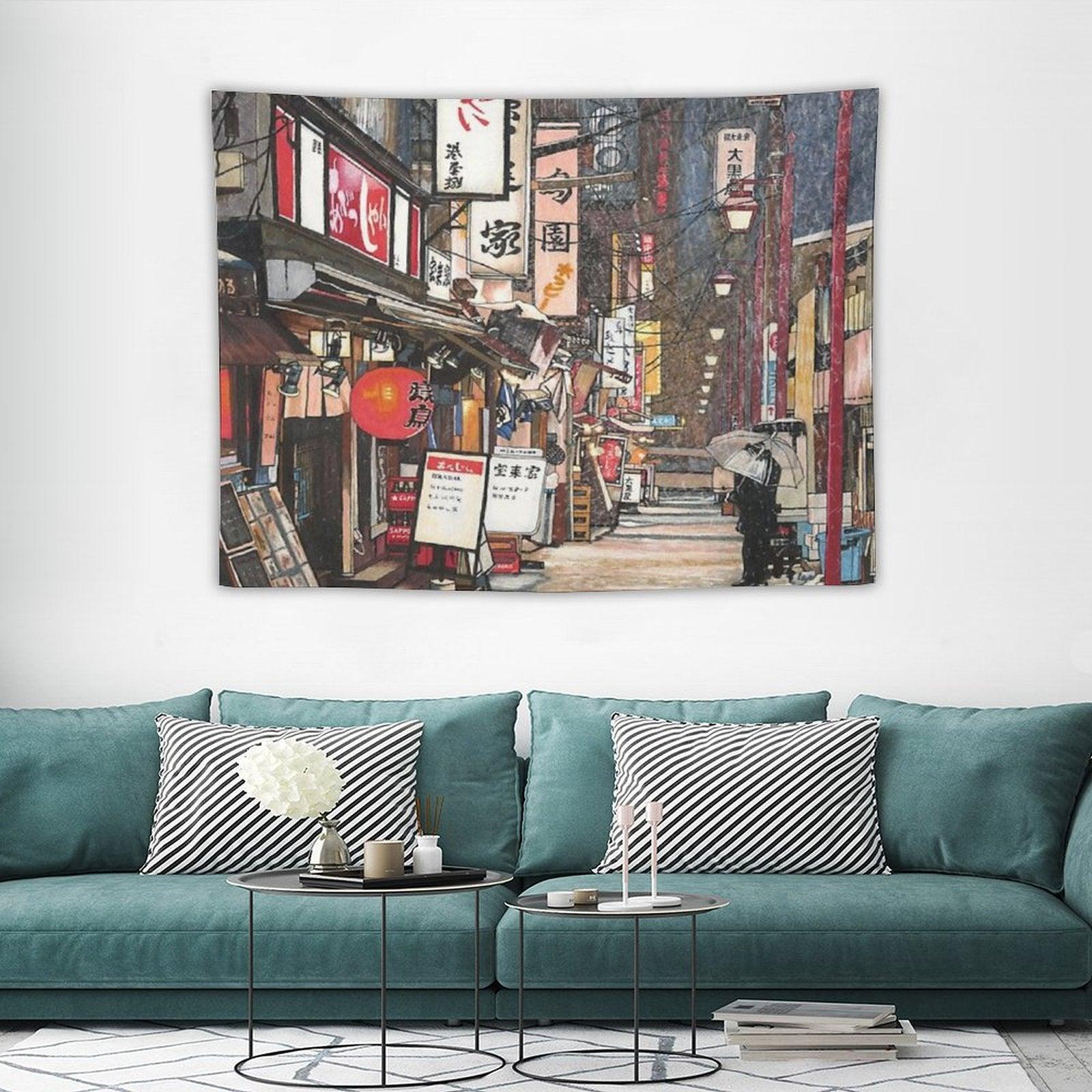 Lights in The Snow Tapestry
