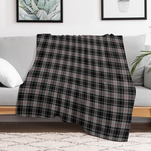 Clan Moffat Tartan Plush Throw Blanket