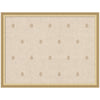 Pinboard Beige Botanical Block Print