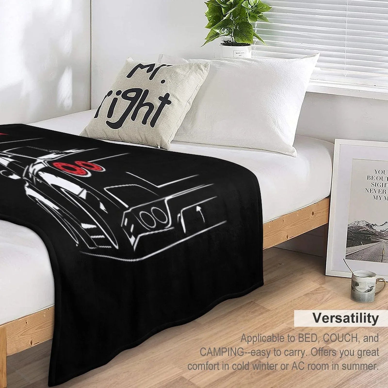 Nissan GTR R35 Throw Blanket