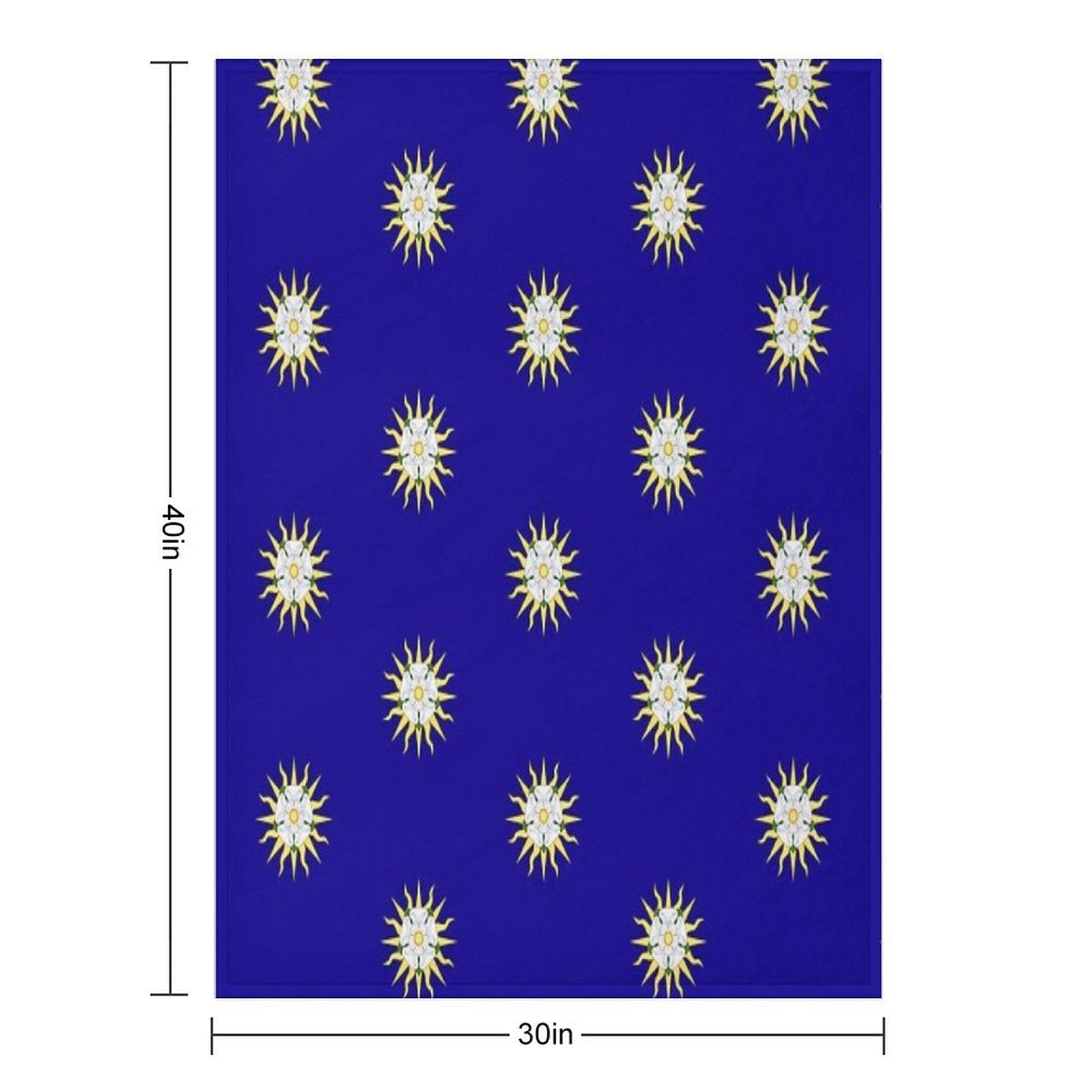 Sunne in Splendour Throw Blanket