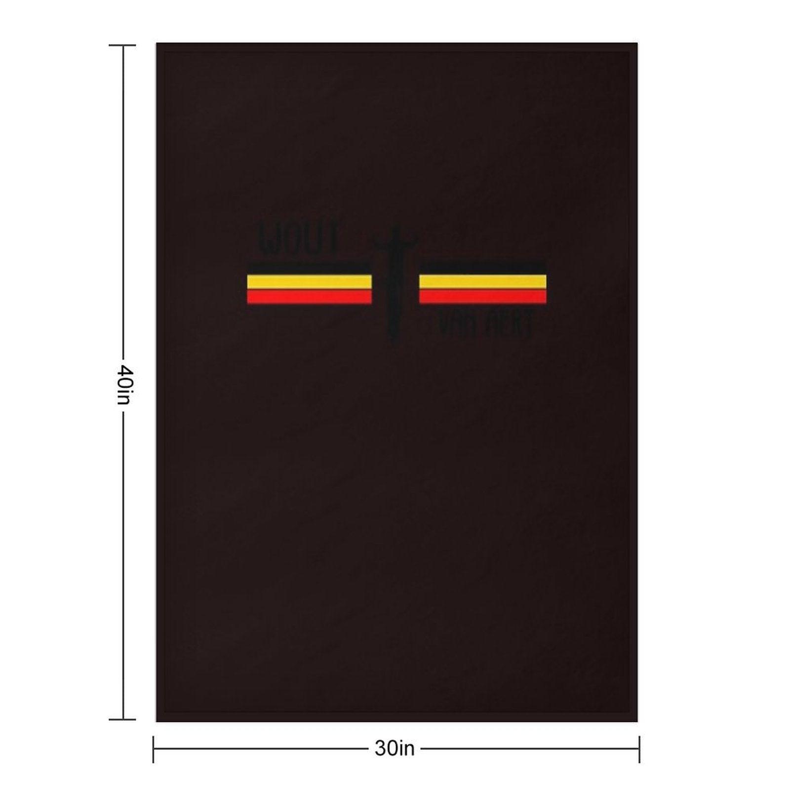 Wout Van Aert Throw Blanket
